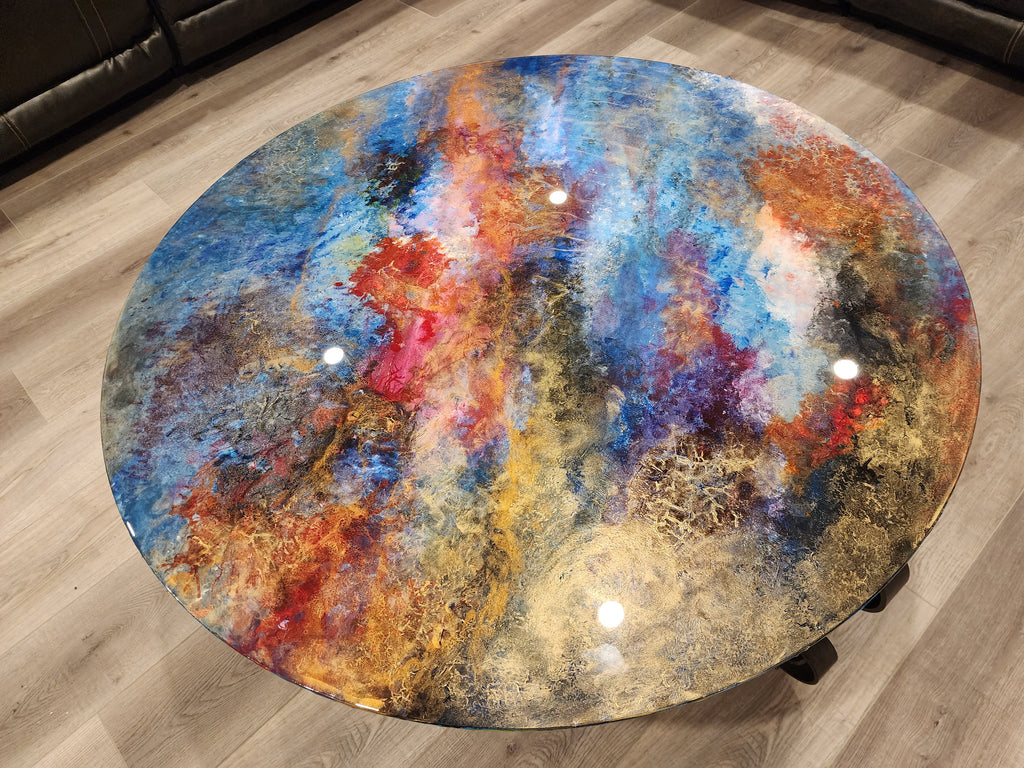 Celestial Swirl Coffee Table