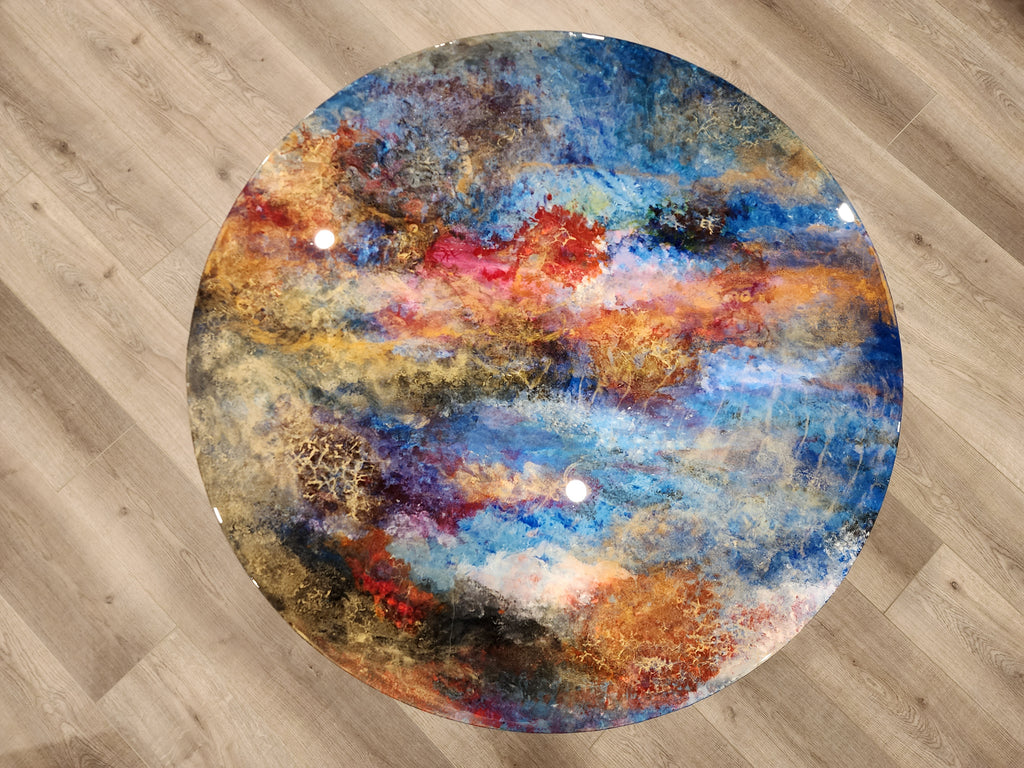 Celestial Swirl Coffee Table